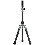 MOMAX Tripod Hero Portable Lightweight Camera Tripod Monopod Stand with Phone Clip TRS7