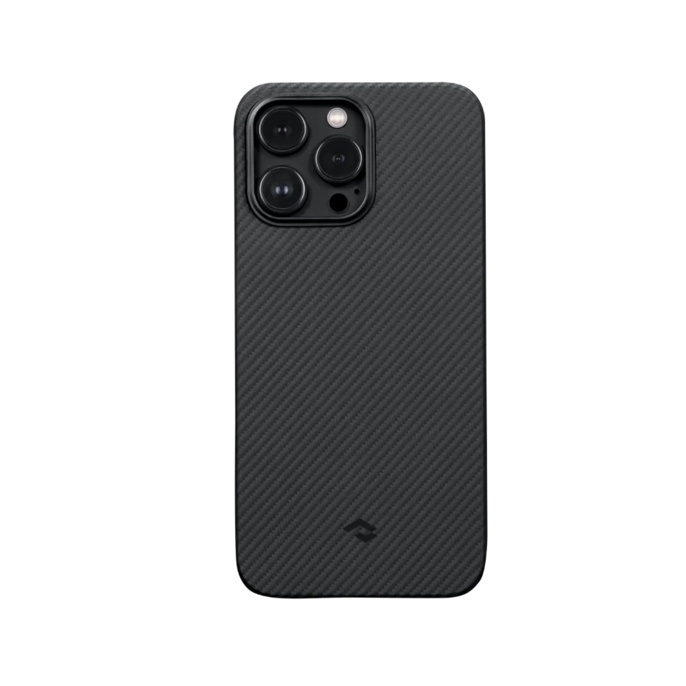 PITAKA MagEZ Case 3 600D Black Grey Twill for iPhone 14 Pro / 14 Pro Max
