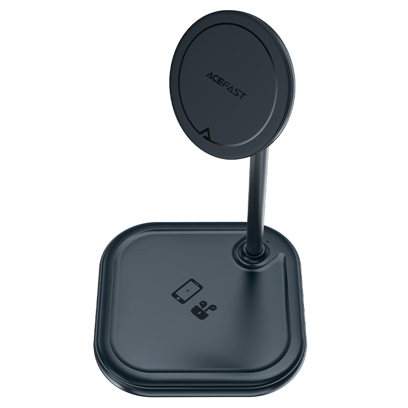 Fast Wireless Charger Desktop Holder E6 2-in-1