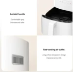 Xiaomi Mijia 4L Smart Air Fryer - Oil-Free 360° Hot Air Fryer, Healthy Multifunctional Fryer