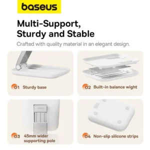 Gadgetoo Baseus Seashell Series Folding Tablet Stand