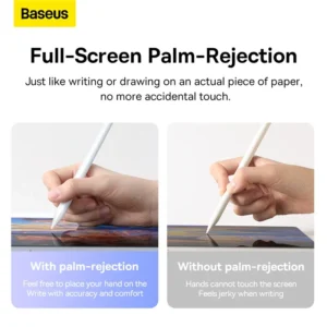 Gadgetoo Baseus Smooth Writing 2 Active Passive Stylus Pen With Led Indicator