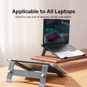 Gadgetoo Baseus Ultrastable Series Aluminum Alloy 4 Gear Adjustable Desktop Laptop Stand