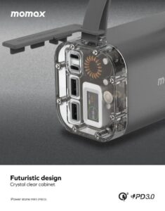 Gadgetoo Momax Power Stone Mini Outdoor Power Station 40000Mah Pb03
