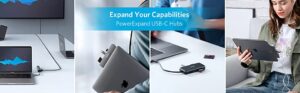Gadgetoo Anker 543 Usb-C Hub (6-In-1, Slim)