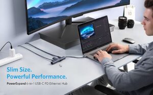 Gadgetoo Anker 543 Usb-C Hub (6-In-1, Slim)