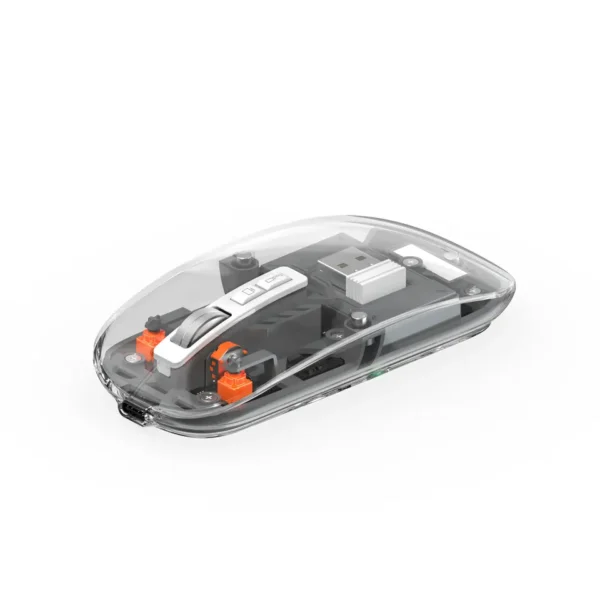 WIWU Crystal Transparent Wireless Mouse 2.4G