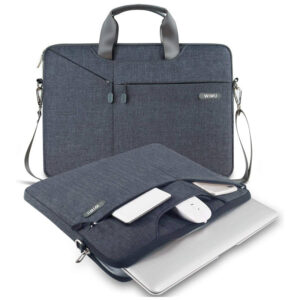Gadgetoo Wiwu Pocket Sleeve For 13.3 Inch Laptop Waterproof Multi Pockets Bag