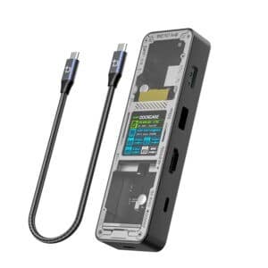 Gadgetoo Dockcase Explorer Edition Usb C Smart Hub 6-In-1