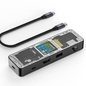Gadgetoo Dockcase Explorer Edition Usb C Smart Hub 6-In-1