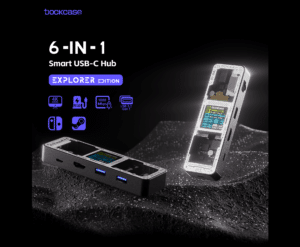 Gadgetoo Dockcase Explorer Edition Usb C Smart Hub 6-In-1