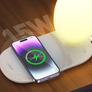 Gadgetoo Ldnio Y3 3 In1 Wireless Charger With Led Lamp Wireless Charger Alarm Clock Gadgetoo Ldnio Y3 3 In1 Wireless Charger With Led Lamp Wireless Charger Alarm Clock