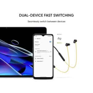 Gadgetoo Realme Buds Wireless 3 In-Ear Neckband Bluetooth Headphones 30Db Anc