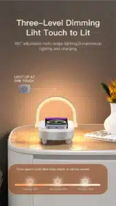Gadgetoo Recci Rls-L16 4 In1 Speaker Wireless Charger