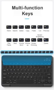 Gadgetoo Wiwu Keyboard For Ipad 10Th 2022 10.9 Magnetic Wireless Keyboard For Ipad Air 4 5 11 Inch Keyboards For Ipad 10.2 Air 3 10.5