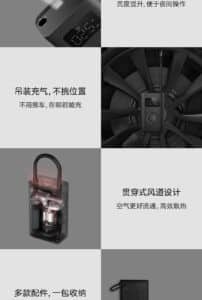 Gadgetoo Xiaomi Mijia Air Compressor 2 Portable Universal Electric Air Pump 2