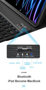 Gadgetoo Wiwu Keyboard For Ipad 10Th 2022 10.9 Magnetic Wireless Keyboard For Ipad Air 4 5 11 Inch Keyboards For Ipad 10.2 Air 3 10.5