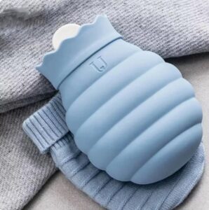 Gadgetoo Youpin Jordan&Amp;Judy Silicone Hot Water Bag With Knit Cover 313/620Ml Microwave Heating Hot Water Bottle Winter Heater Hand Warmer
