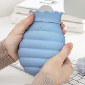 Gadgetoo Youpin Jordan&Amp;Judy Silicone Hot Water Bag With Knit Cover 313/620Ml Microwave Heating Hot Water Bottle Winter Heater Hand Warmer