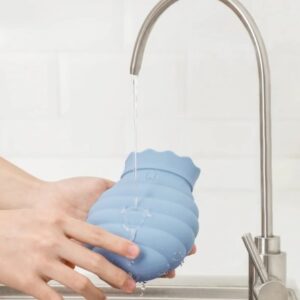 Gadgetoo Youpin Jordan&Amp;Judy Silicone Hot Water Bag With Knit Cover 313/620Ml Microwave Heating Hot Water Bottle Winter Heater Hand Warmer