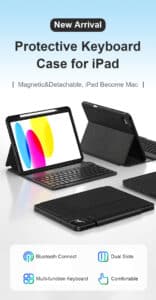 Gadgetoo Wiwu Keyboard For Ipad 10Th 2022 10.9 Magnetic Wireless Keyboard For Ipad Air 4 5 11 Inch Keyboards For Ipad 10.2 Air 3 10.5