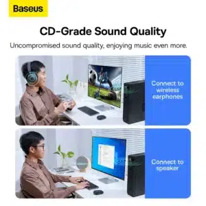 Gadgetoo Baseus Ba07 Adapter Bluetooth 5.3 Wireless Adapter Gadgetoo Baseus Ba07 Adapter Bluetooth 5.3 Wireless Adapter