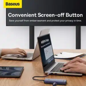 Gadgetoo Baseus Type-C Hub Flite Series 6-Port Hub Hdmi 4K 60Hz Usb 3.0 Pd Rj45