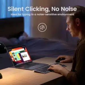 Gadgetoo Ugreen Wireless Bluetooth Membrane Keyboard (15258)