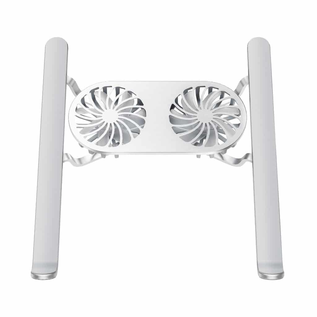 Vn-11134207-7Qukw-Lk3L52U8Heb8Df Wiwu Laptop Stand S400 Pro Shelf For Laptops, Macbooks Made Of Aluminum Alloy, With Cooling Fan - Genuine - Image 1