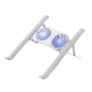 Gadgetoo Wiwu Laptop Stand S400 Pro Shelf For Laptops, Macbooks Made Of Aluminum Alloy, With Cooling Fan - Genuine
