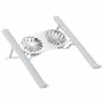 WIWU LAPTOP STAND S400 PRO shelf for laptops, macbooks made of aluminum alloy, with cooling fan - Genuine - Image 2