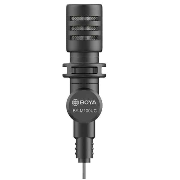 Boya BY-M100UC Miniature Condenser Microphone