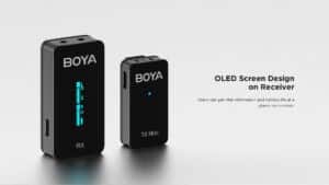 Gadgetoo Boya By-Xm6-S2 Mini Ultracompact 2.4Ghz Dual-Channel Wireless Microphone System