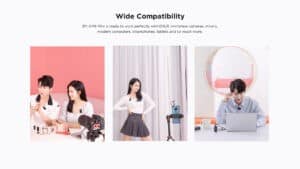 Gadgetoo Boya By-Xm6-S2 Mini Ultracompact 2.4Ghz Dual-Channel Wireless Microphone System