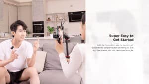 Gadgetoo Boya By-Xm6-S2 Mini Ultracompact 2.4Ghz Dual-Channel Wireless Microphone System