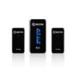 Boya BY-XM6-S2 Mini Ultracompact 2.4GHz Dual-Channel Wireless Microphone System