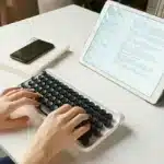 Xiaomi LoFree Duck Dot Wireless Keyboard and Mouse Combo Set - Image 4