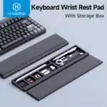 Hagibis Keyboard Wrist Rest Pad Ergonomic Soft with Storage Box