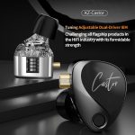 KZ Castor Tuning Adjustable Dual Driver IEM Earphones