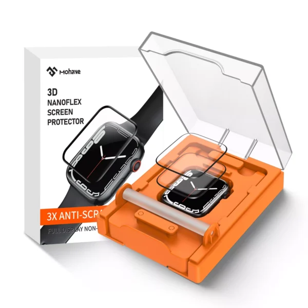 Mohave 3D NanoFlex Screen Protector with Installation Kit for iWatch Series 8 41 / 45 mm