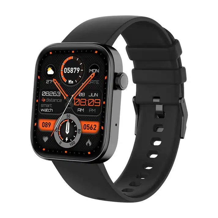 Smartwatchcolmip71Blackleftview Colmi P71 Bluetooth Calling Smart Watch