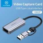 Hagibis HDMI-compatible to USB 3.0 Type-c Video Capture Card Dual interface