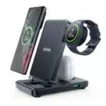JR-WQS01/JR-WQS02 4 in 1 Magnetic Charging Station for phone for watch for earphone Type-C/Lightning