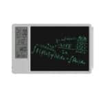 LCD Writing Tablet Electronic Desktop Calendar Clock Board 10 Inch with Week / Date / Year / Humidity / Temperature Display Function