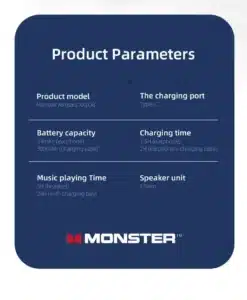 Gadgetoo Monster Original Xkt08 Gaming Earphones