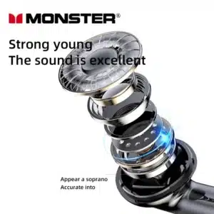 Gadgetoo Monster Original Xkt08 Gaming Earphones