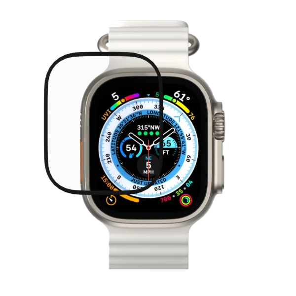 SwitchEasy SHIELD 3D Full Coverage Screen Protector for iWatch 49mm