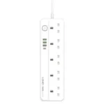 LDNIO SK5493 5 AC Outlets UK Power Strip - Image 2