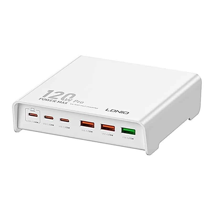 5Dc5F8329Dd209A5D9E6Cd9Ce7D65C10 Ldnio Q605 120W 6 Port Usb C Charging Station