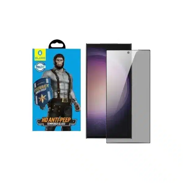 BLUEO HD 2.5D Privacy Tempered Glass Screen Protector for Galaxy S24 Ultra